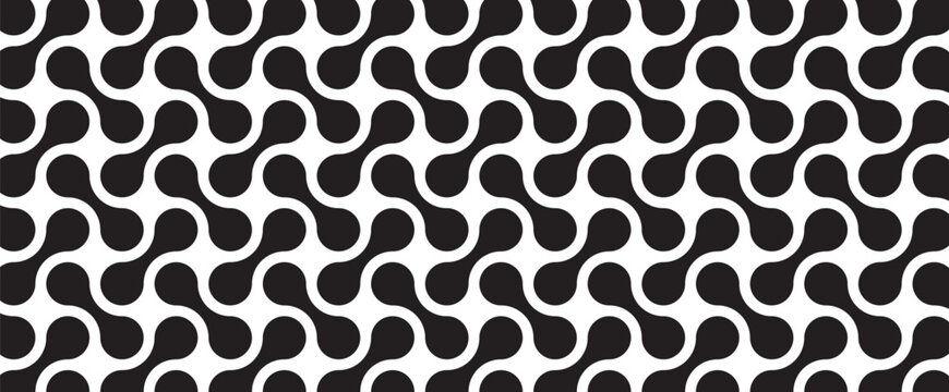 Metaball pattern. Liquid drops or morph shapes background. Organic blobs or molecules isolated on white background. Modern abstract wallpaper with connected dots. Vector graphic illustration.