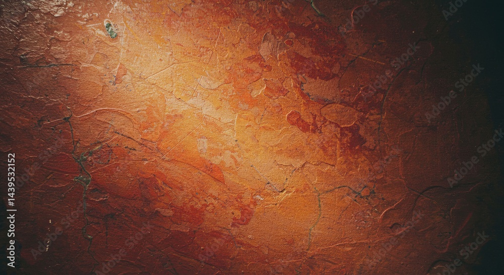 Aufkleber the image is of a wall with a brownish color