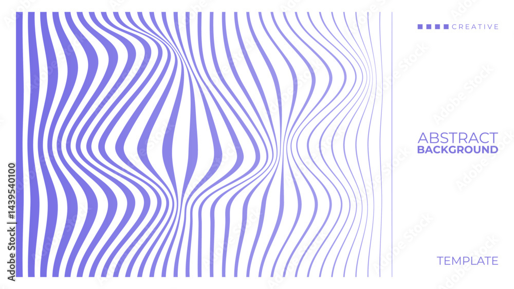 Poster lines wave style abstract background. wavy line pattern for creative graphic design. vector illustra