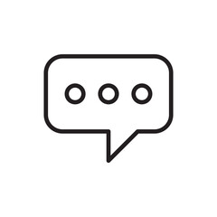 Communication Icon Representing Chat and Dialogue in Digital Platform for Enhanced User Engagement and Interaction