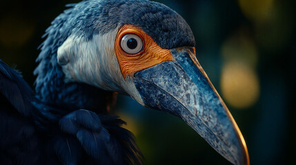 Close-up view of a bird in natural habitat