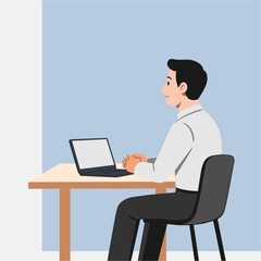 a man sitting for listening coaching