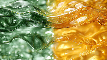 disgusting clash: chaotic greens sickly yellows