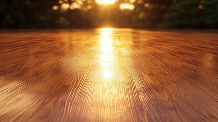Nature's Masterpiece: Close-Up of a Stunning Wood Texture on a Handcrafted Table