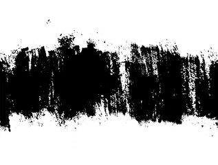 Splatter Paint seamless Texture . Black Spray Blot of Ink. Place illustration Over any Object to Create Grungy Effect . hand drawn fabric. Not AI, Vector.