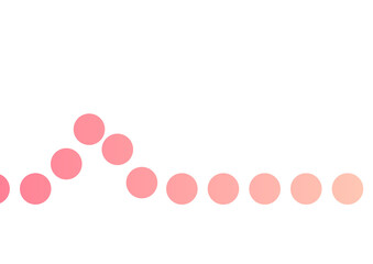 ピンクの抽象的なドットライン背景