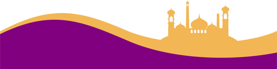 Islamic Mosque Footer