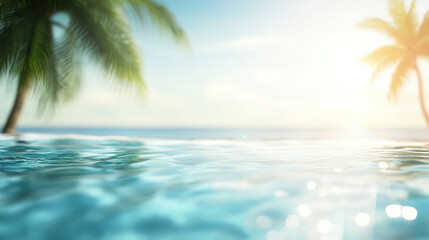 A Serene Sunset Reflection Spreading Over the Tranquil Surface of the Water Below