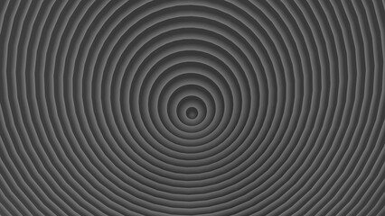 Black and white abstract background with concentric circles. Suitable for tech websites, digital design projects, or modernthemed presentations and marketing materials.