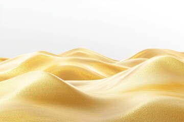 Fototapeta premium Golden Desert Waves (1)