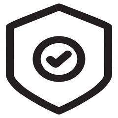 Shield safe vector illustration