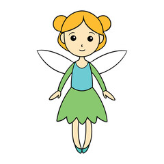 A fairy-doll is a delicate, magical figure with shimmering wings, sparkling clothes, and a graceful charm, embodying enchantment and whimsical beauty.