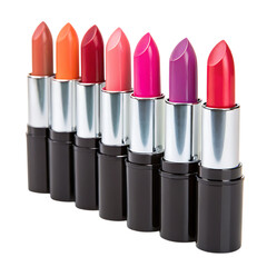 Obraz premium Collection of lipsticks in various shades.