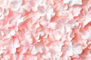 Delicate, light pink floral pattern background design.