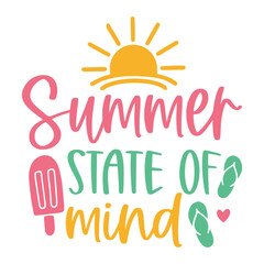 Summer state of mind SVG Art & Illustration