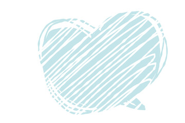 手描きのシンプルな落書き風パステルカラーの吹き出し