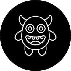 Cute Monster Icon