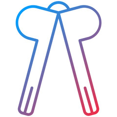 Squeezer line icon style