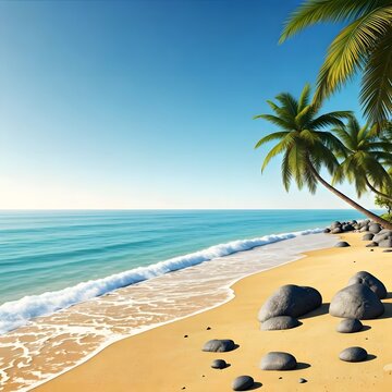Kribi Beach Shoreline