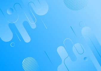 abstract blue gradient background with geometric shape