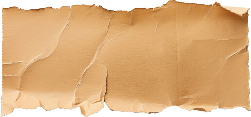 Torn beige paper texture background