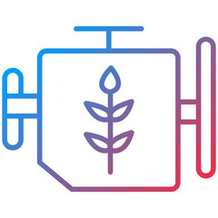 Engine Line Icon Style