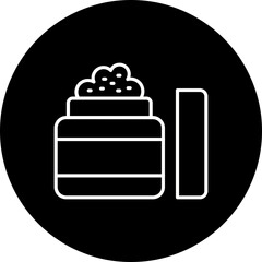 Obraz premium Face scrub Icon