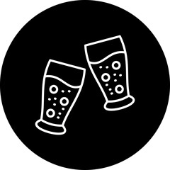 Juice glasses Icon