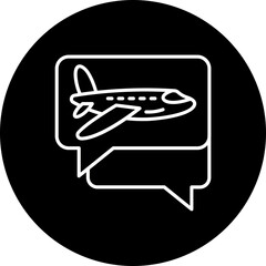 Travel chat Icon