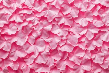 Fototapeta premium Close-up view of a textured surface of light pink petals.