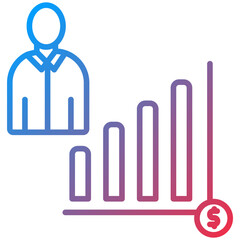 Broker Line Icon Style