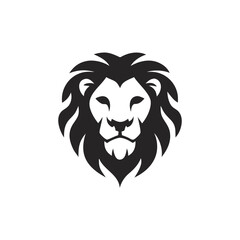 Lion head logo vector design