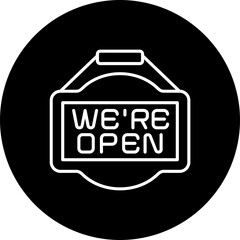Open sign Icon