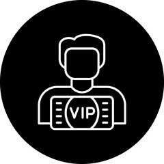 Vip person Icon