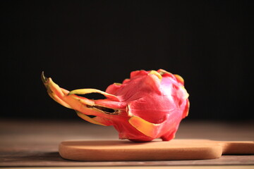fresh pitaya on the table