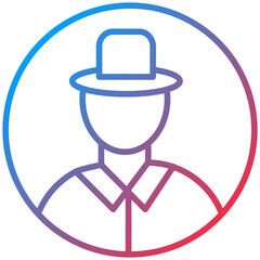 Spyware Line Icon Style