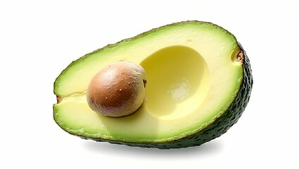 Crosssection of Avocado with pit