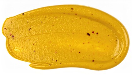 Golden Mustard Swirl: A Vibrant Culinary Texture