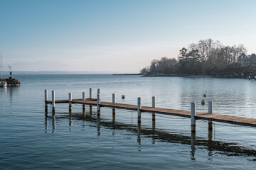 port de Céligny, lac Léman
