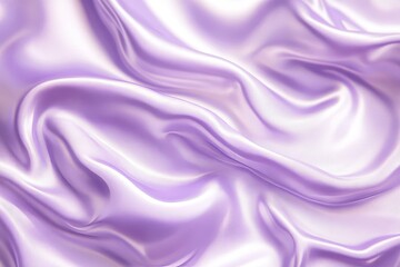Obraz premium Elegant lavender silk fabric draped in soft folds.