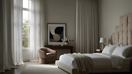 Serene Modern Bedroom