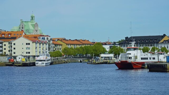 Approaching Stromstad by Ferry, the Gateway to Sweden&rsquo;s West Coast