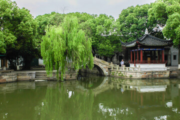 The scenery of Tongli Ancient Town in Suzhou, Jiangsu, China