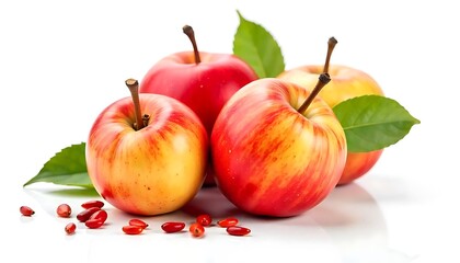 Fresh juicy apples bursting with sweetness a delightful harvest treat