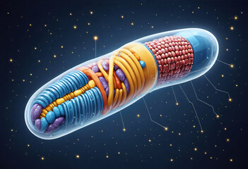 Mitochondria Microscopic Powerhouse of Cells, and Microorganisms in Prokaryotic and Eukaryotic Life
