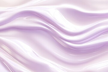 Fototapeta premium Fluid, light purple, smooth, flowing, fabric, texture, abstract design.