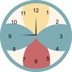  Aesthetic Analog Wall Clock Decoration