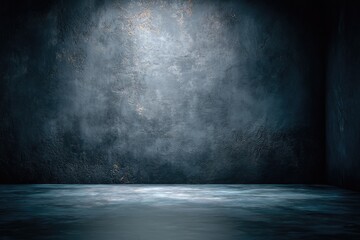 Dark, textured, empty room