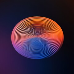 abstract concentric circle design