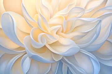 Close-up view of a delicate, light-colored flower's petals.